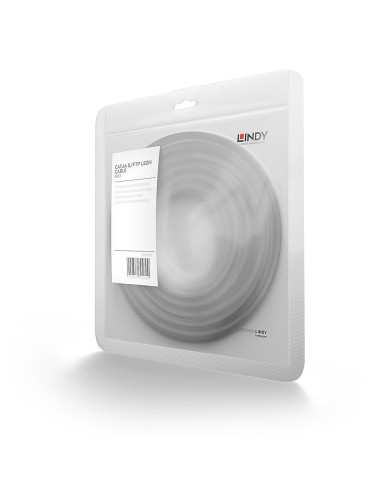 Lindy 45350 cavo di rete Grigio 0,3 m Cat6a SF UTP (S-FTP)