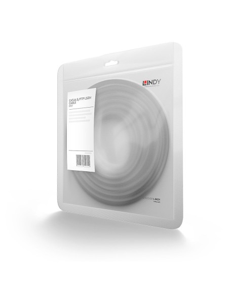 Lindy 45350 cavo di rete Grigio 0,3 m Cat6a SF UTP (S-FTP)