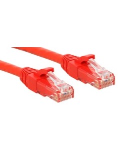 Lindy Cat.6 UTP Premium Patch Cable, 0.3m cavo di rete Rosso 0,3 m