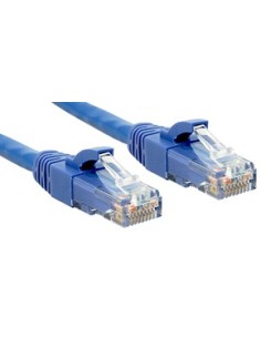 Lindy Cat.6 UTP Premium 10.0m cavo di rete Blu 10 m