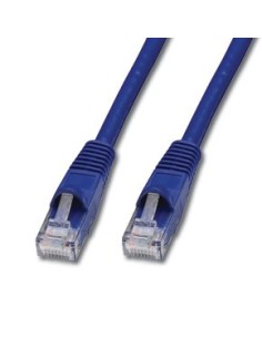 Lindy 5m CAT6 UTP Cable cavo di rete Blu