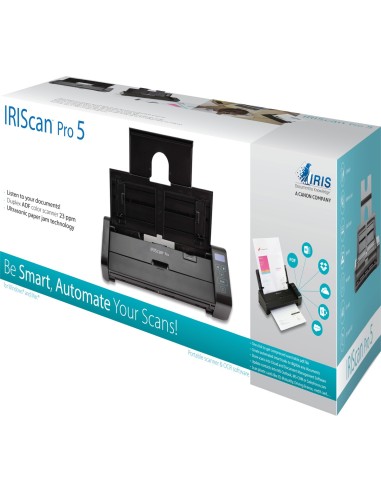 I.R.I.S. IRIScan Pro 5 Scanner ADF 600 x 600 DPI A4 Nero