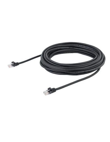 StarTech.com Cavo di Rete da 10m Nero Cat5e Ethernet RJ45 Antigroviglio