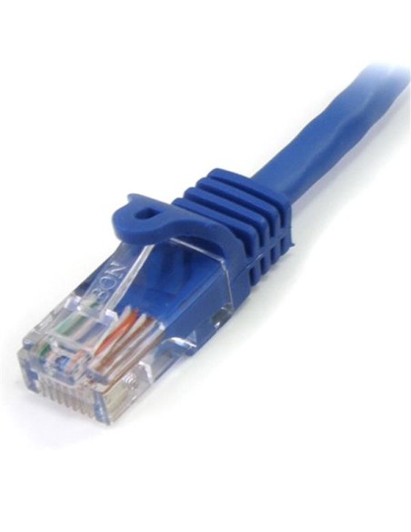 StarTech.com Cavo di rete CAT 5e - Cavo Patch Ethernet RJ45 UTP Blu da 1m antigroviglio