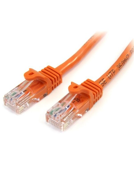 StarTech.com Cavo di rete CAT 5e - Cavo Patch Ethernet RJ45 UTP Arancio da 1m antigroviglio