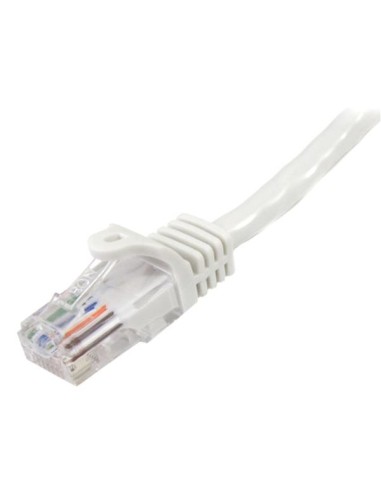 StarTech.com Cavo di rete CAT 5e - Cavo Patch Ethernet RJ45 UTP Bianco da 1m antigroviglio