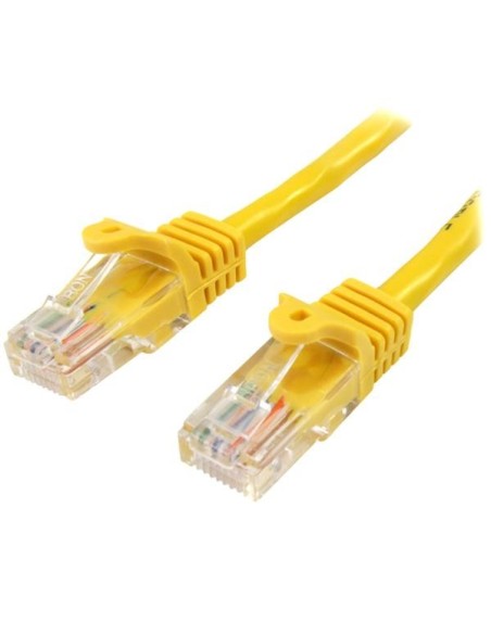 StarTech.com Cavo di rete CAT 5e - Cavo Patch Ethernet RJ45 UTP Giallo da 1m antigroviglio