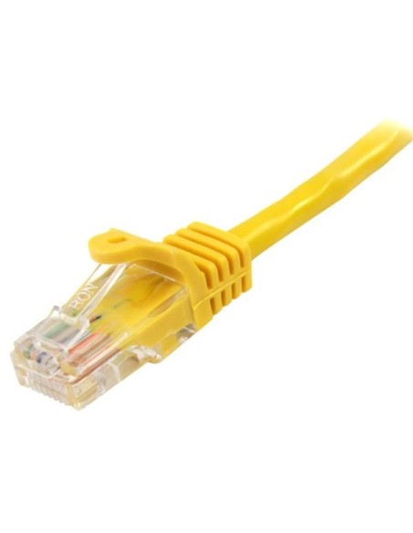 StarTech.com Cavo di rete CAT 5e - Cavo Patch Ethernet RJ45 UTP Giallo da 1m antigroviglio