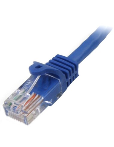 StarTech.com Cavo di rete CAT 5e - Cavo Patch Ethernet RJ45 UTP Blu da 2m antigroviglio