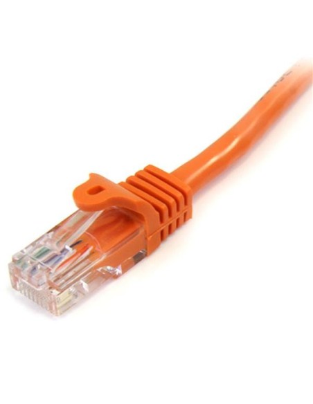 StarTech.com Cavo di rete CAT 5e - Cavo Patch Ethernet RJ45 UTP Arancio da 2m antigroviglio