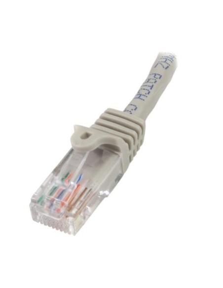 StarTech.com Cavo di Rete da 50cm Grigio Cat5e Ethernet RJ45 Antigroviglio