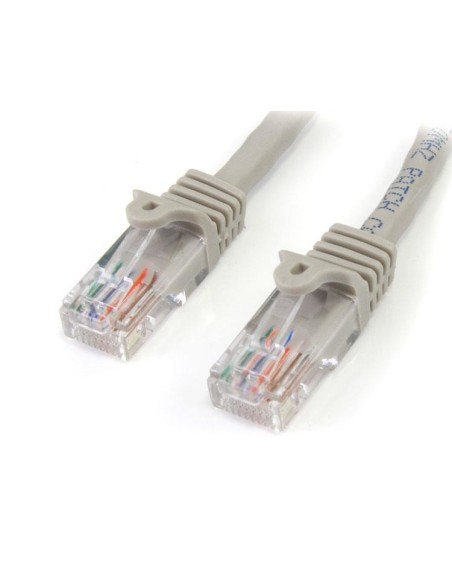 StarTech.com 45PAT5MGR cavo di rete Grigio 5 m Cat5e U UTP (UTP)