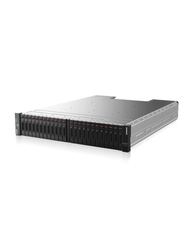 Lenovo DS4200 SFF SAS DUAL CONTR array di dischi Armadio (2U) Nero, Acciaio inossidabile