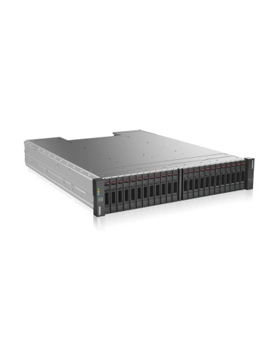 Lenovo DS4200 SFF SAS DUAL CONTR array di dischi Armadio (2U) Nero, Acciaio inossidabile