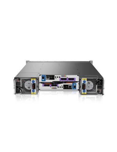 Lenovo DS4200 SFF SAS DUAL CONTR array di dischi Armadio (2U) Nero, Acciaio inossidabile