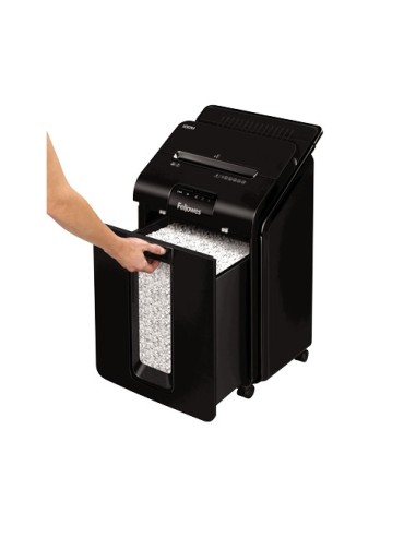 Fellowes AutoMax 100M distruggi documenti Taglio a particelle 22 cm Nero