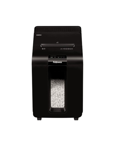 Fellowes AutoMax 100M distruggi documenti Taglio a particelle 22 cm Nero