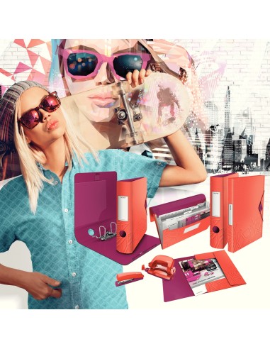 Leitz Urban Chic Polipropilene (PP) Grigio A4