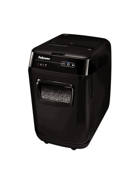 Fellowes AutoMax 200M distruggi documenti Taglio a frammenti Nero