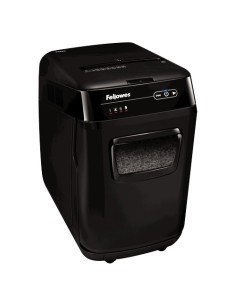 Fellowes AutoMax 200M distruggi documenti Taglio a frammenti Nero 2