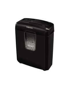 Fellowes Powershred 6C distruggi documenti Triturazione incrociata 22 cm Nero