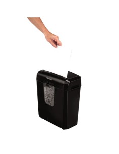 Fellowes Powershred 6C distruggi documenti Triturazione incrociata 22 cm Nero 2