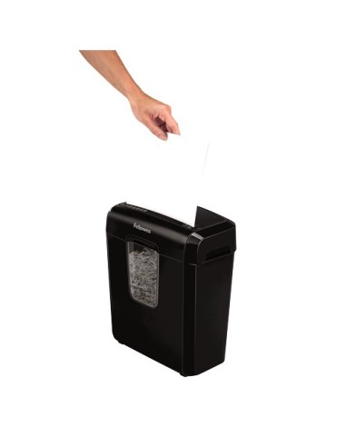 Fellowes Powershred 6C distruggi documenti Triturazione incrociata 22 cm Nero