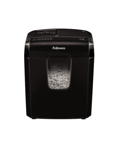 Fellowes Powershred 6C distruggi documenti Triturazione incrociata 22 cm Nero