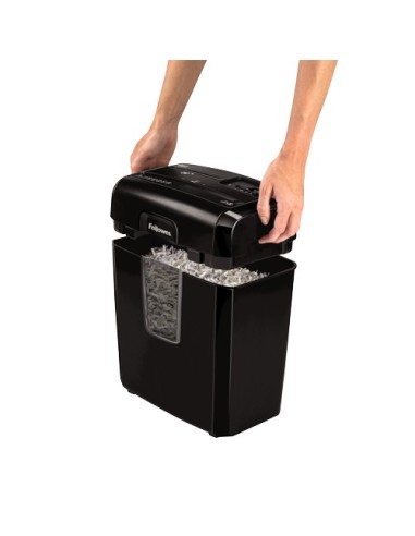 Fellowes 8Cd distruggi documenti Triturazione incrociata 22 cm Nero