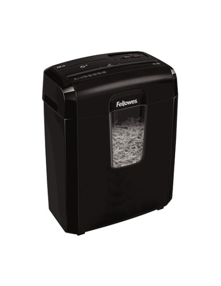 Fellowes 8Cd distruggi documenti Triturazione incrociata 22 cm Nero