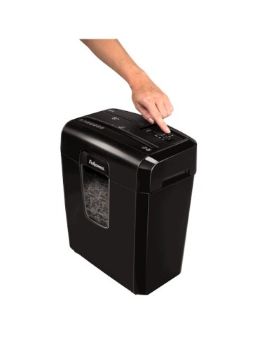 Fellowes 8Cd distruggi documenti Triturazione incrociata 22 cm Nero