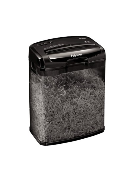 Fellowes M-7Cm distruggi documenti Taglio a particelle Nero