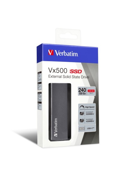 Verbatim SSD esterno Vx500 USB 3.1 Gen 2 240 GB