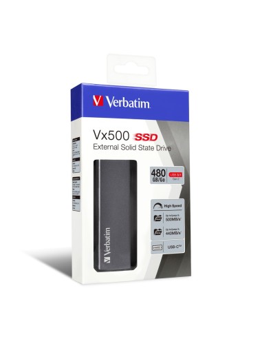 Verbatim SSD esterno Vx500 USB 3.1 Gen 2 480 GB