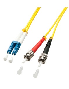 Lindy 3m LC ST cavo a fibre ottiche Giallo