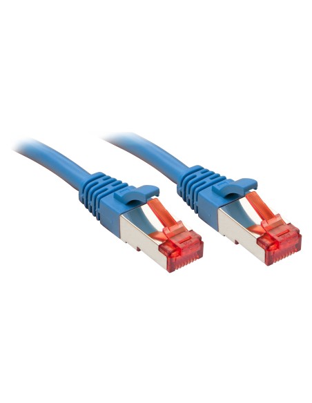 Lindy RJ-45 RJ-45 Cat6 0.3m cavo di rete Blu 0,3 m S FTP (S-STP)