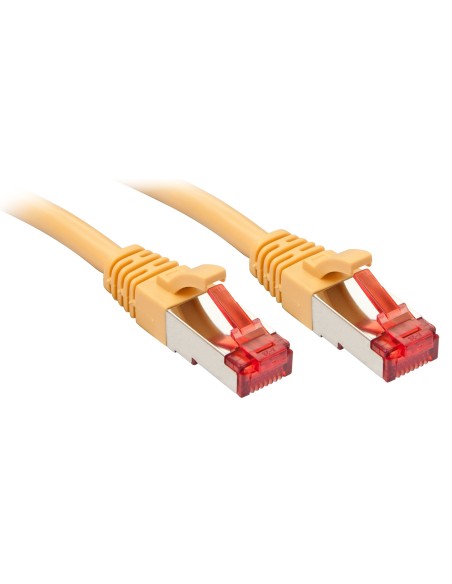 Lindy RJ-45 Cat.6 S FTP 15m cavo di rete Giallo Cat6 S FTP (S-STP)
