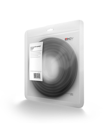 Lindy 47778 cavo di rete Nero 1,5 m Cat6 S FTP (S-STP)