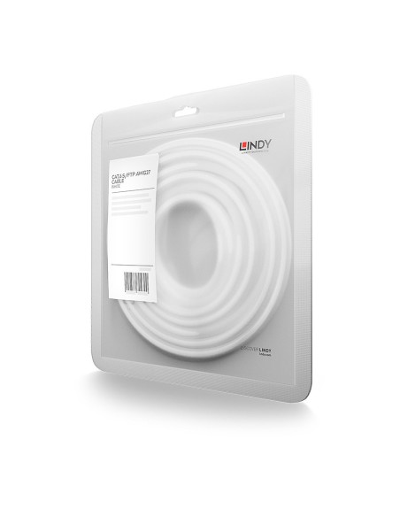 Lindy 47800 cavo di rete Bianco 20 m Cat6 S FTP (S-STP)