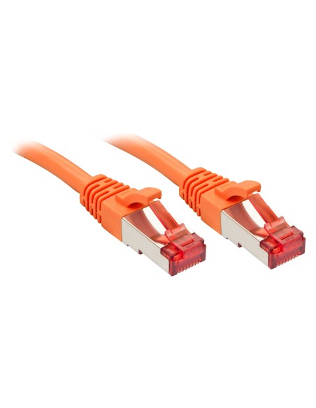 Lindy RJ-45 Cat.6 S FTP 15m cavo di rete Arancione Cat6 S FTP (S-STP)
