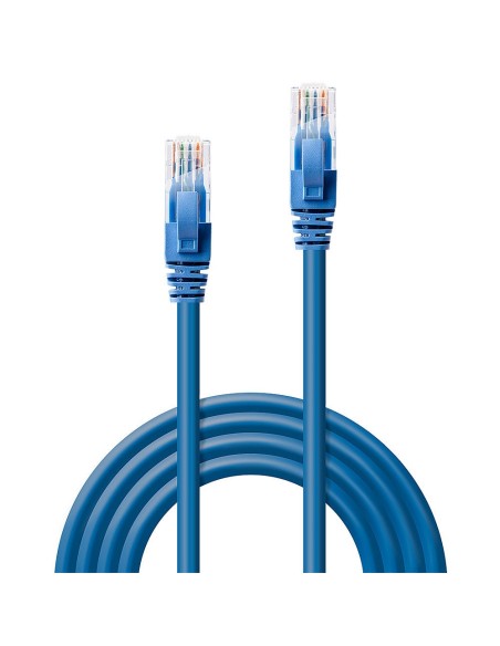 Lindy 48019 cavo di rete Blu 3 m Cat6 U UTP (UTP)