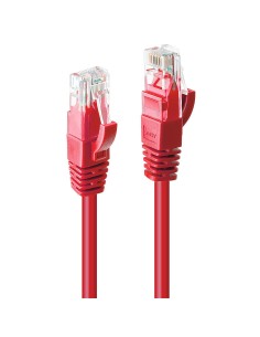 Lindy 48030 cavo di rete Rosso 0,3 m Cat6 U UTP (UTP)