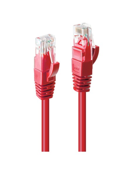 Lindy 48032 cavo di rete Rosso 1 m Cat6 U UTP (UTP)