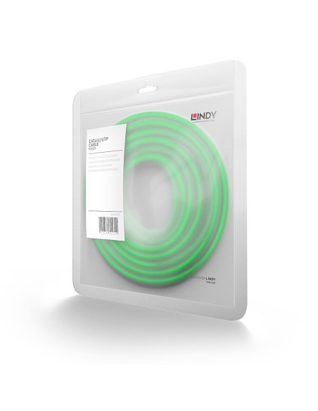 Lindy 48049 cavo di rete Verde 3 m Cat6 U UTP (UTP)