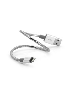 Verbatim Cavo Lightning di Ricarica e Sincronizzazione in Acciaio Inossidabile 100 cm, colore Argento