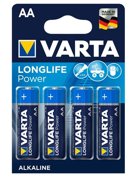 Varta Longlife Power AA Batteria monouso LR06 Alcalino