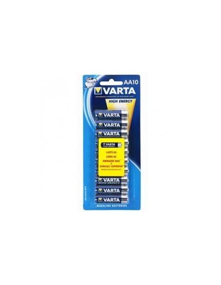 Varta High Energy AA, 10 pcs Batteria monouso Stilo AA Alcalino