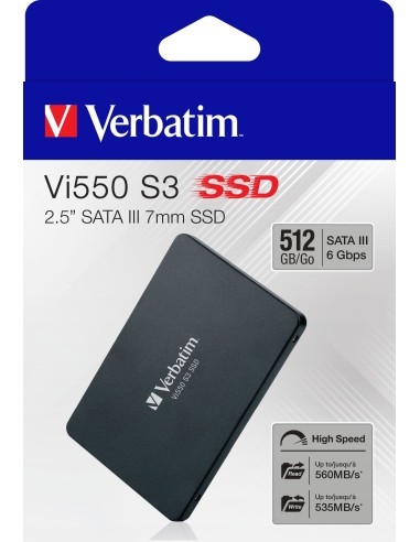 Verbatim Vi550 S3 SSD 512GB