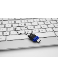 Verbatim Dual - Memoria USB 3.0 da 32 GB - USB-C   USB-A - Blu 2