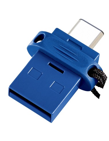 Verbatim Dual - Memoria USB 3.0 da 32 GB - USB-C   USB-A - Blu
